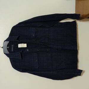 NWT Abercrombie & Fitch Soft Collection Plaid Button Down Shacket